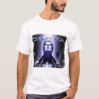 Camiseta Jogo de vídeo Deus Ex