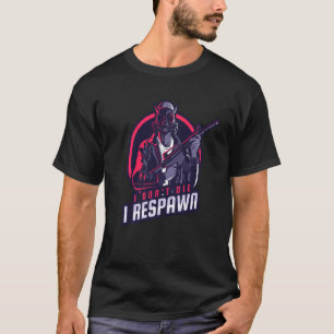 Camiseta Jogo De Vídeo Do Atirador De Primeira Pessoa Que N