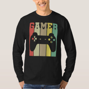 Camiseta Jogo de Vídeo do Controlador do Player do Console