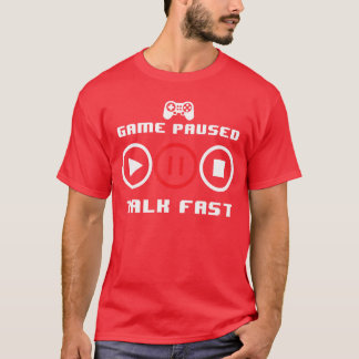 Camiseta Jogo de Vídeo Engraçado para Homens Mulheres Jogad
