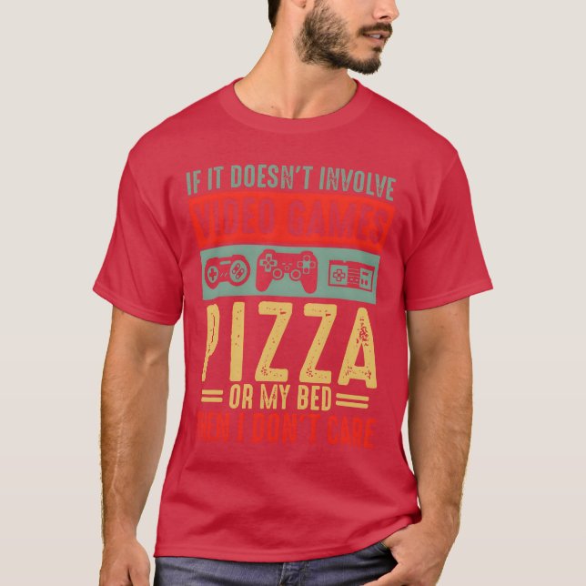 Camiseta Jogo de Vídeo Engraçado para Jovens Jovens Jovens  (Frente)