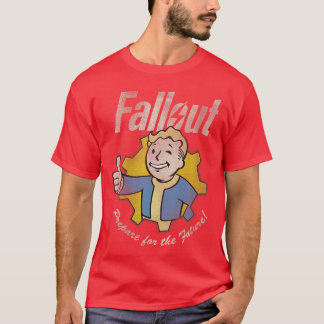 Camiseta Jogo de Vídeo Feminino Fallout Prepare-se para o F