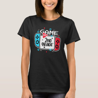 Camiseta Jogo De Vídeo Na Equipe De Crianças Legal No Nível
