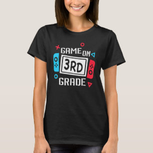 Camiseta Jogo de Vídeo no 3º ano da Equipe de Crianças Lega