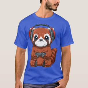Camiseta Jogo de Vídeo para Jogos Online no Gamer Red Panda