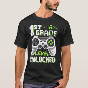 Camiseta Jogo de vídeo SEM BLOQUEADO NO NÍVEL DE 1rua de vo