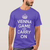 Camiseta Abertura de Xadrez do Jogo Viena Shirt Chess Gift