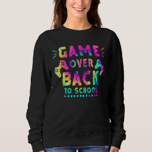 Camiseta Jogo De Volta À Escola Tie Dye Gamer Boys Crianças