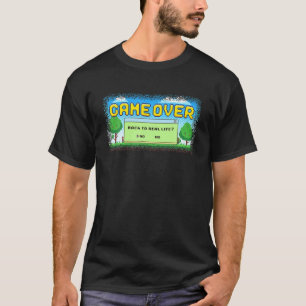 Camiseta Jogo De Volta Para A Vida Real? Videos games engra