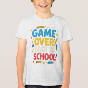 Camiseta Jogo De Volta Para O Professor Engraçado Da Escola