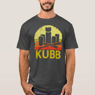 Camiseta Jogo de Yard do KUBB para Retro Vintage