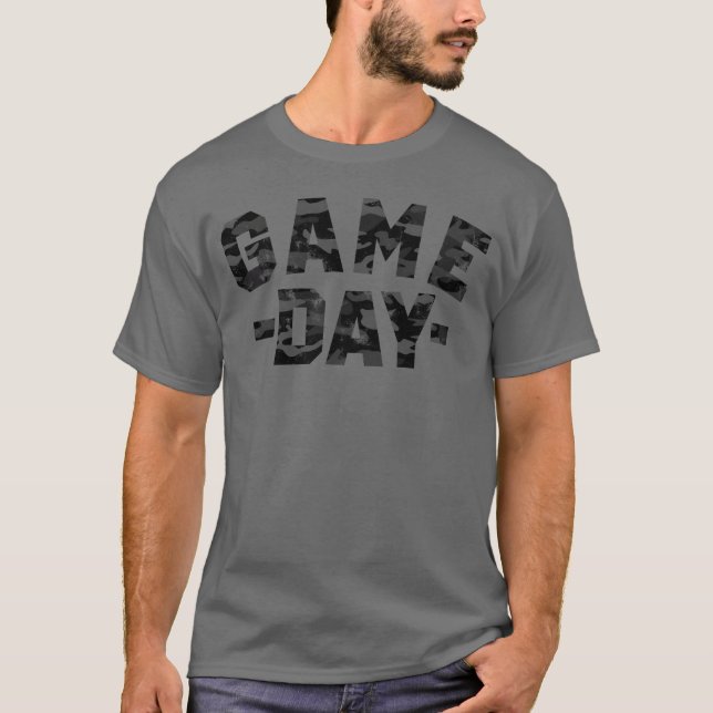 CAMISETA JOGO DIA DE CAMOUFLAGE (Frente)