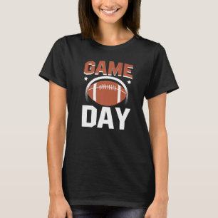 Camiseta JOGO DIA DE FUTEBOL MULHERES Equipe Esportes Vi