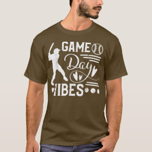 Camiseta Jogo Dia Vibes Retro Jogos Desportivos Vintage Bas