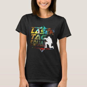 Camiseta Jogo Divertido de Laser Tag Arma Lazer Legal Laser