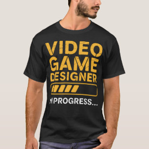 Camiseta Jogo Divertido é Arte para Jogo de Vídeo
