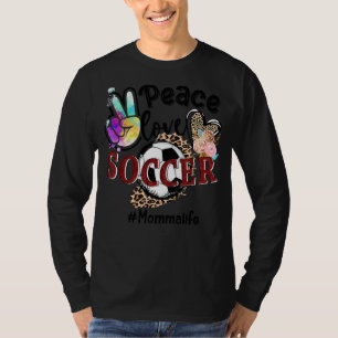 Camiseta Jogo do Amor pela Paz Mãe Vida Mãe Avó Leopardo 1