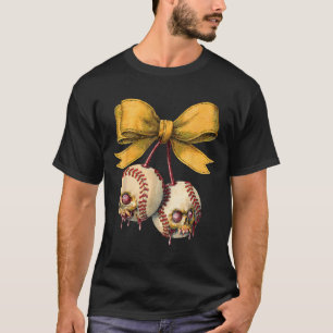 Camiseta Jogo do Arco do Baseball no Dia das Bruxas