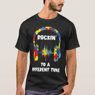 Camiseta Jogo do Autismo - Balançando em um Ritmo Diferente