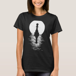 Camiseta Jogo do Clube de Xadrez King Queen Horse homens +