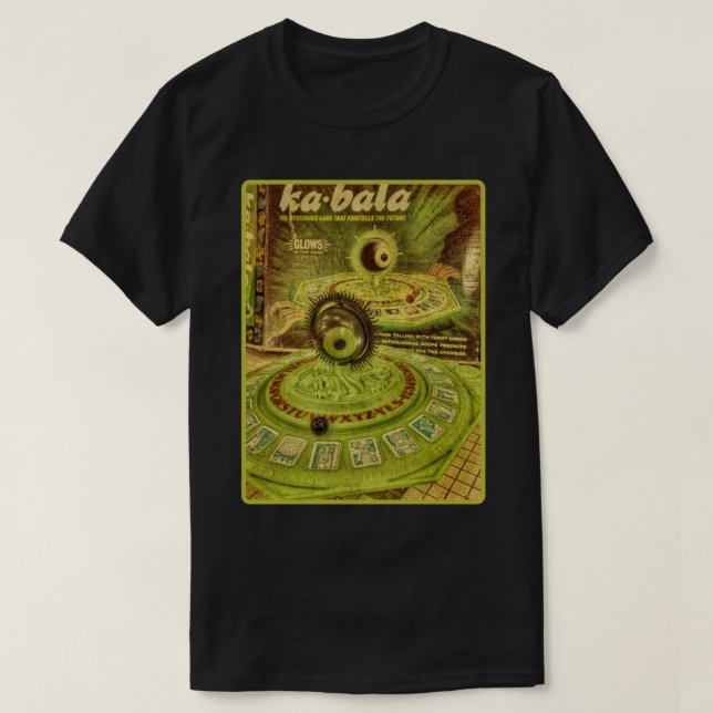 Camiseta Jogo do Conselho Kabala (Frente do Design)