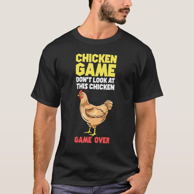 Camiseta Jogo do Frango Não Olhe para o Frango (Frente)
