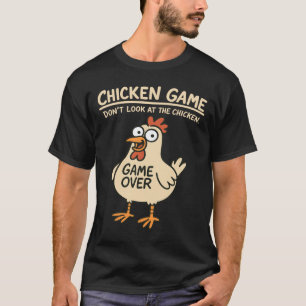 Camiseta Jogo do Frango Não Olhe para o Frango Frango Engra