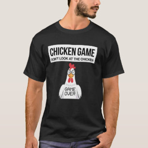 Camiseta Jogo do Frango Não Olhe para o Frango Piada Engraç