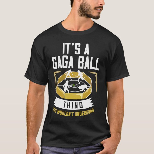 Camiseta Jogo do Kit Dodgeball da Gaga Ball (Frente)