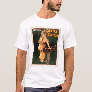 Camiseta Jogo do leilão do diabo eterno de Yale