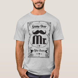 Camiseta Jogo do Sr. Groom Sobre Sim Querido bigode