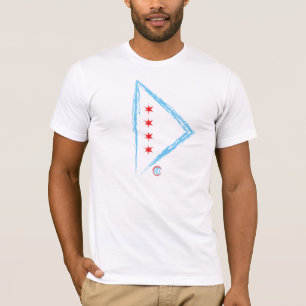 Camiseta Jogo em Chicago (grunge)