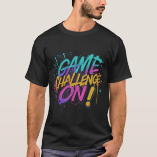 Camiseta Jogo Em Curso, Desafio Em