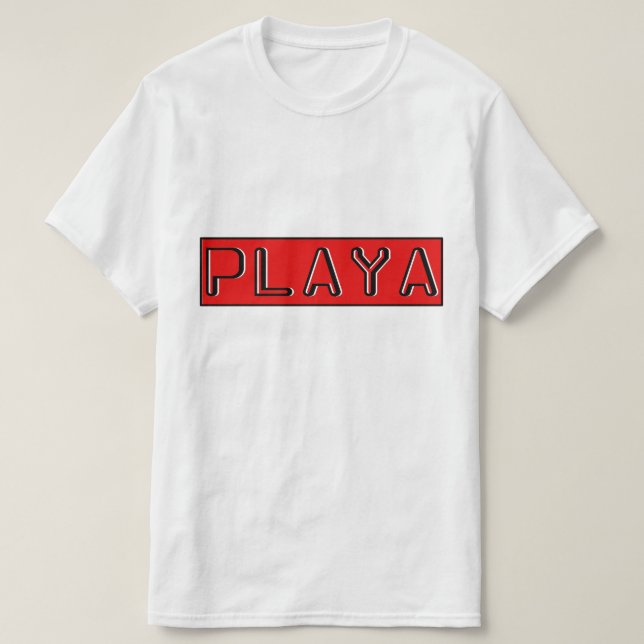 Camiseta Jogo em Playa (Frente do Design)