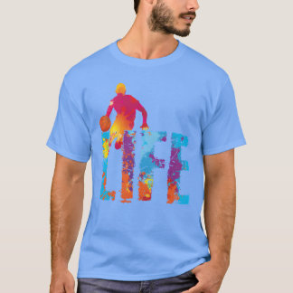 Camiseta Jogo Esporte Basquete Bola Vida Basquetebol garota