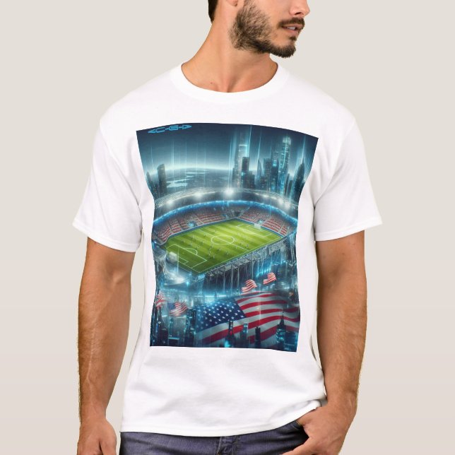 CAMISETA JOGO EUA HOLOFOTE (Frente)