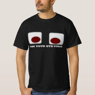 Camiseta Jogo Fantasma Olhos Tchau Homem Engraçado