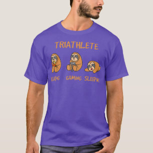 Camiseta Jogo Gamer Triathlete Engraçado Jogos Largos Jogan
