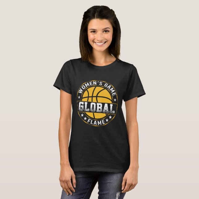 Camiseta Jogo global Flame feminino (Frente Completa)