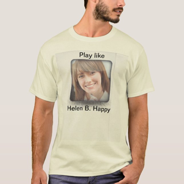 Camiseta Jogo; ile Helen B. Feliz (Frente)
