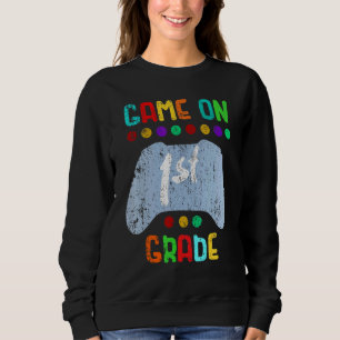 Camiseta Jogo Iniciado 1º Ano Volta às Aulas Menino Gamer