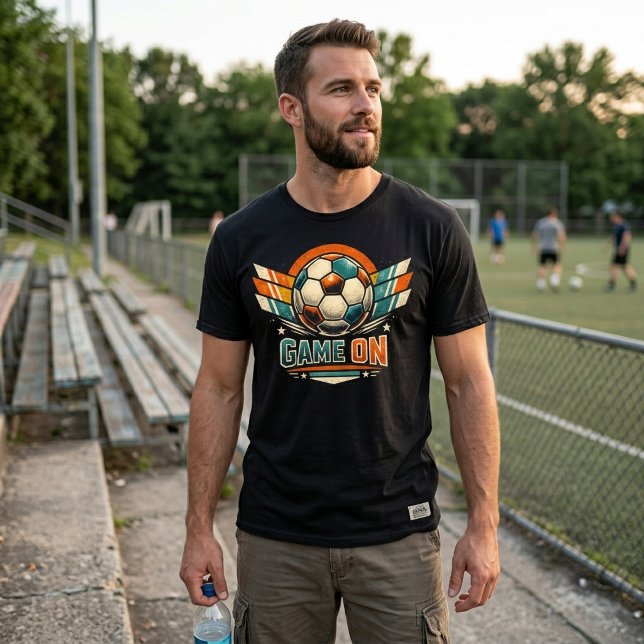 Camiseta Jogo Iniciado Futebol Retrô (Criador carregado)
