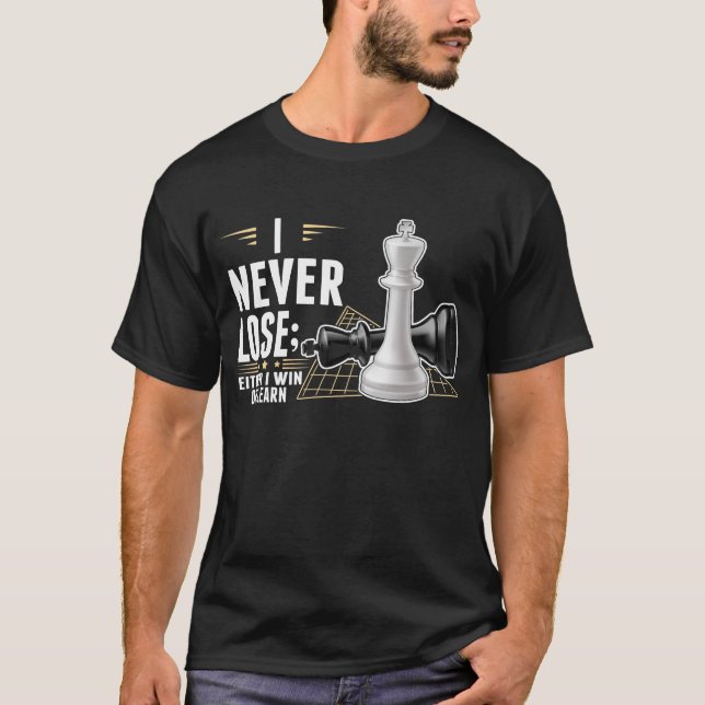 Camiseta Jogo inteligente de Conselho do Smart Chess Player (Frente)