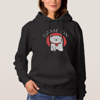 Camiseta Jogo Japonês sobre Charme de Gato - Boas Mulheres