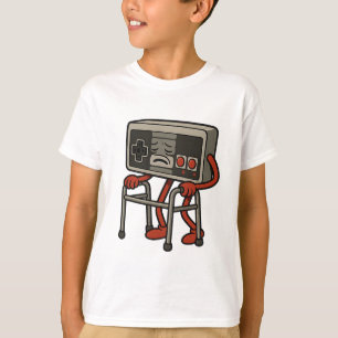 Camiseta Jogo Jogador Antigo Engraçado Jogos Retro 80s 90s 