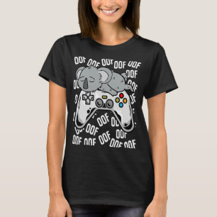 Camiseta Jogo Koala Noob Oof Kids Meninas