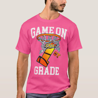 Camiseta Jogo Na Série 1Rua De Basquete De Volta Ao Ensino
