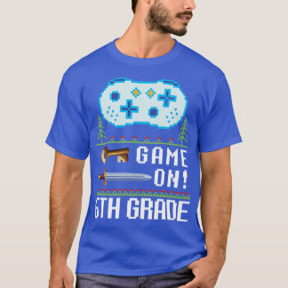 Camiseta Jogo No 6, Professora Estudante Feliz De Volta Ao 