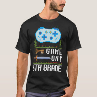 Camiseta Jogo No 6, Professora Estudante Feliz De Volta Ao 