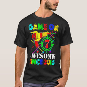 Camiseta Jogo No Espetacular Desde 2016 7 Anos De Aniversár